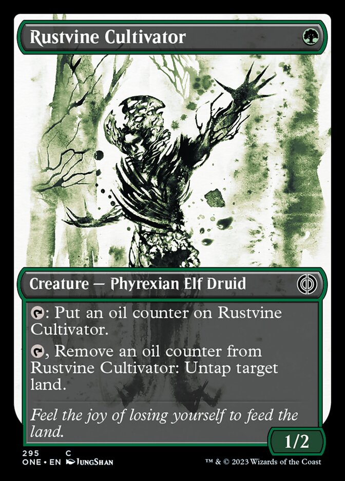 Rustvine Cultivator (Showcase Ichor) [Phyrexia: All Will Be One] - Magic: The Gathering - Card Brawlers | Quebec | Canada |