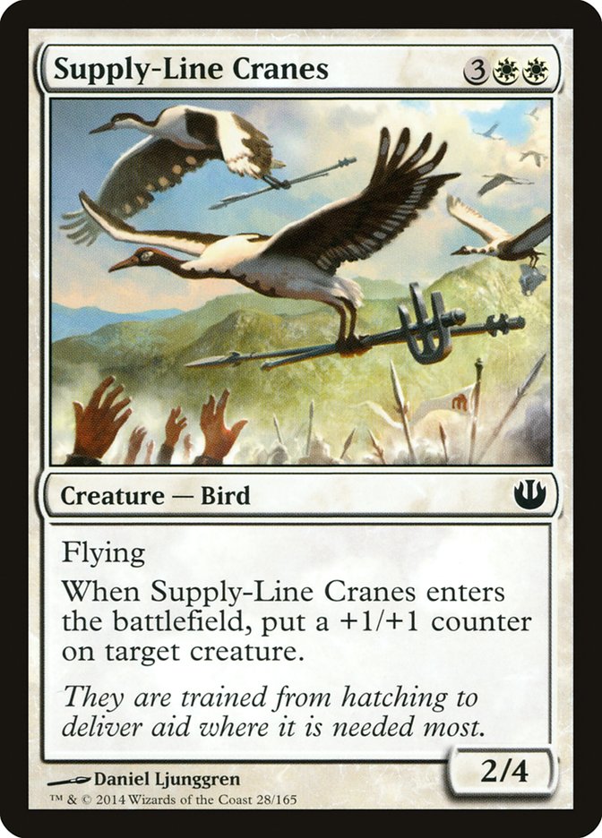 Supply-Line Cranes [Journey into Nyx] - Magic: The Gathering - Card Brawlers | Quebec | Canada |