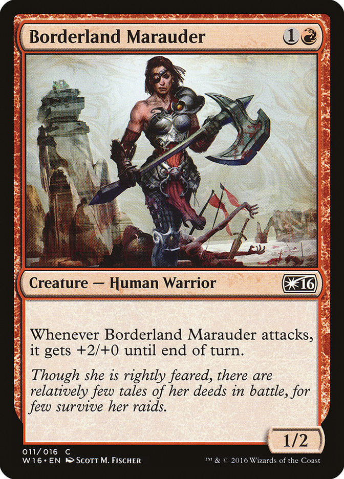 Borderland Marauder [Welcome Deck 2016] - Magic: The Gathering - Card Brawlers | Quebec | Canada |