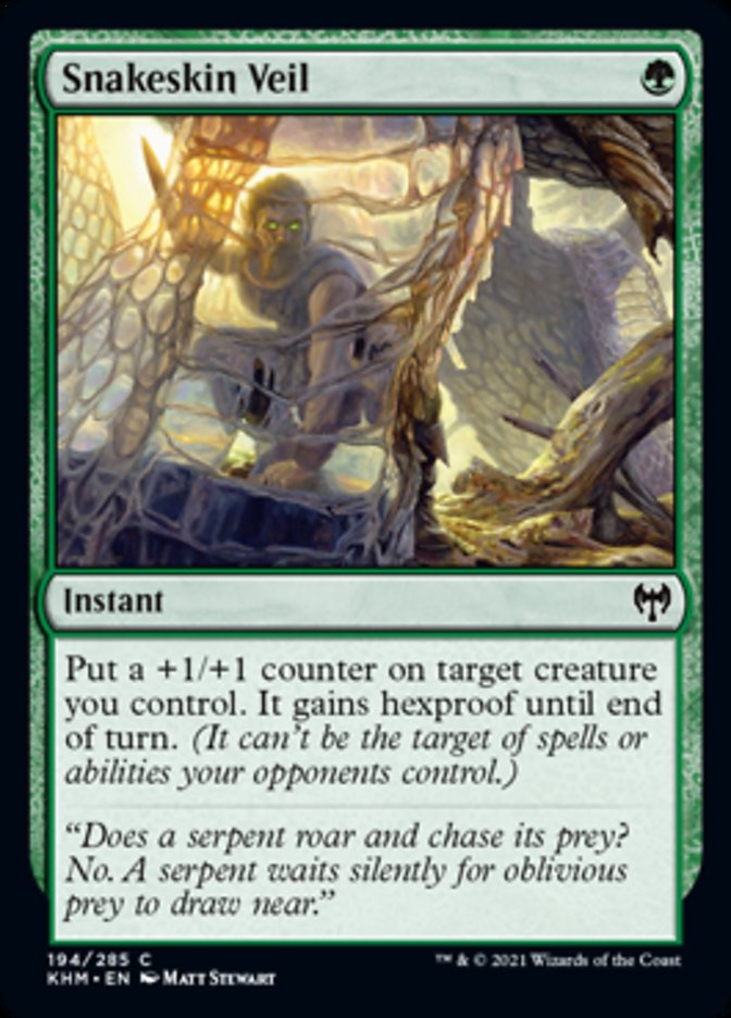 Snakeskin Veil [Kaldheim] - Magic: The Gathering - Card Brawlers | Quebec | Canada |