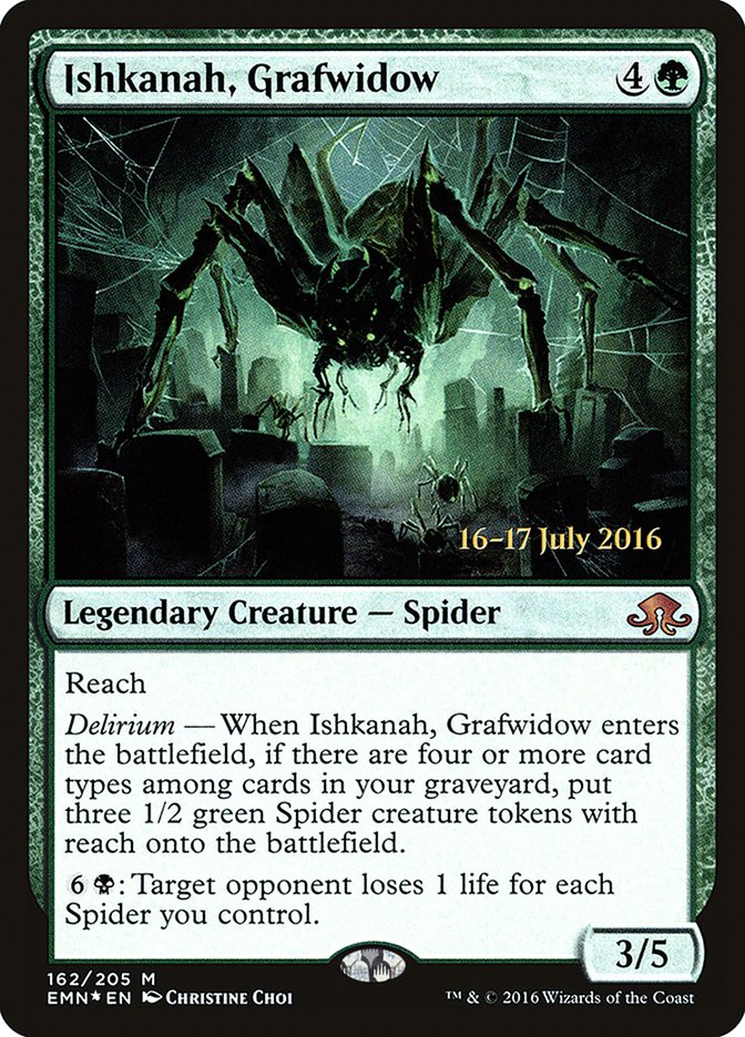 Ishkanah, Grafwidow [Eldritch Moon Prerelease Promos] - Magic: The Gathering - Card Brawlers | Quebec | Canada |