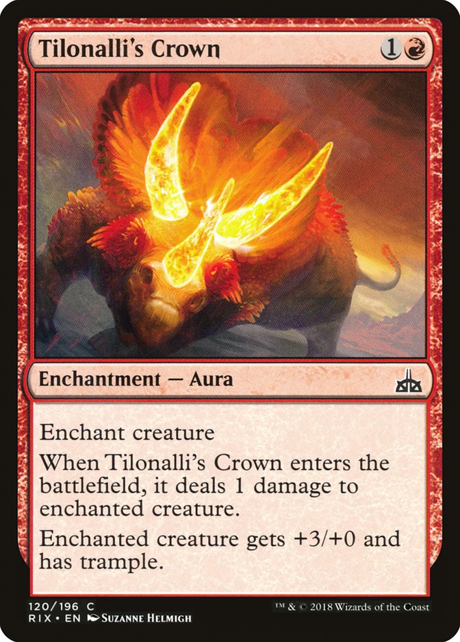 Tilonalli's Crown [Rivals of Ixalan] - Magic: The Gathering - Card Brawlers | Quebec | Canada |