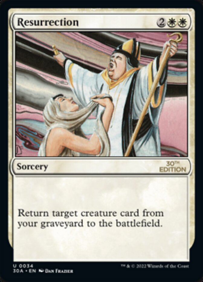 Resurrection [30th Anniversary Edition] - Magic: The Gathering - Card Brawlers | Quebec | Canada |