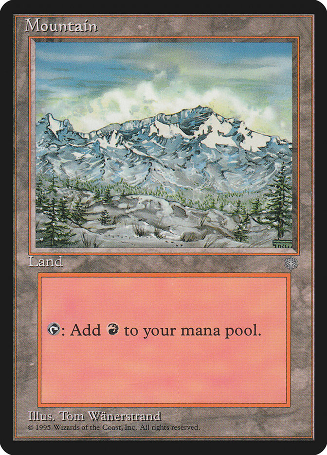 Mountain (Trees Visible / Signature on Right) [Ice Age] - Magic: The Gathering - Card Brawlers | Quebec | Canada |