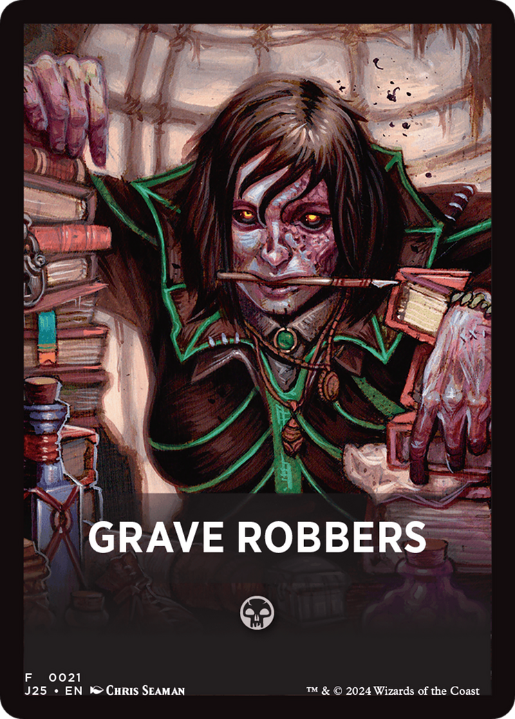 Grave Robbers Theme Card [Foundations Jumpstart Front Cards] - Magic: The Gathering - Card Brawlers | Quebec | Canada |