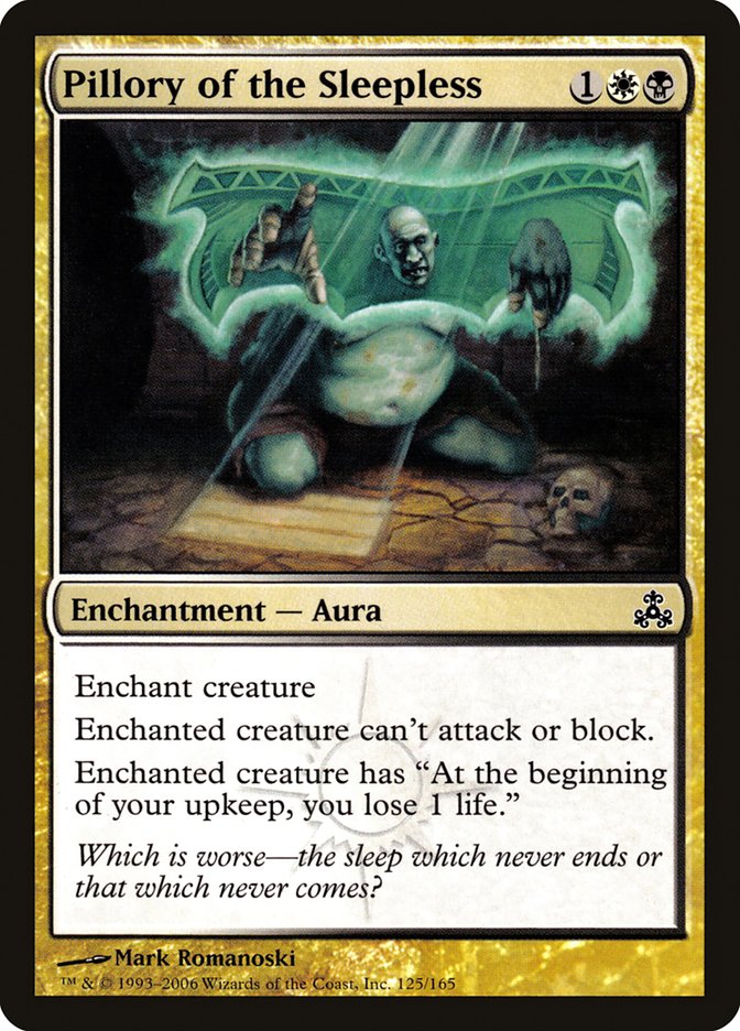 Pillory of the Sleepless [Guildpact] - Magic: The Gathering - Card Brawlers | Quebec | Canada |