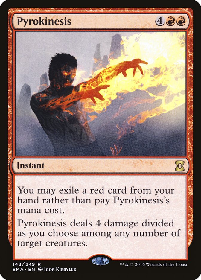 Pyrokinesis [Eternal Masters] - Magic: The Gathering - Card Brawlers | Quebec | Canada |