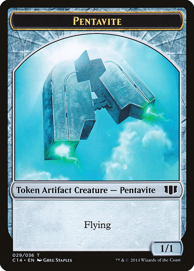 Myr // Pentavite Double-Sided Token [Commander 2014 Tokens] - Magic: The Gathering - Card Brawlers | Quebec | Canada |