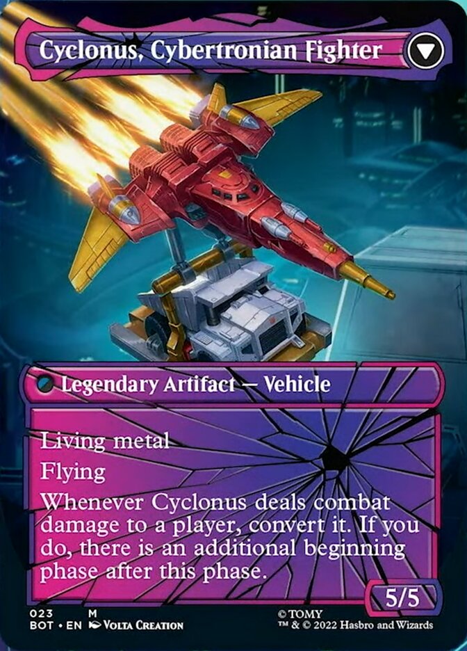 Cyclonus, the Saboteur // Cyclonus, Cybertronian Fighter (Shattered Glass) [Transformers] - Magic: The Gathering - Card Brawlers | Quebec | Canada |