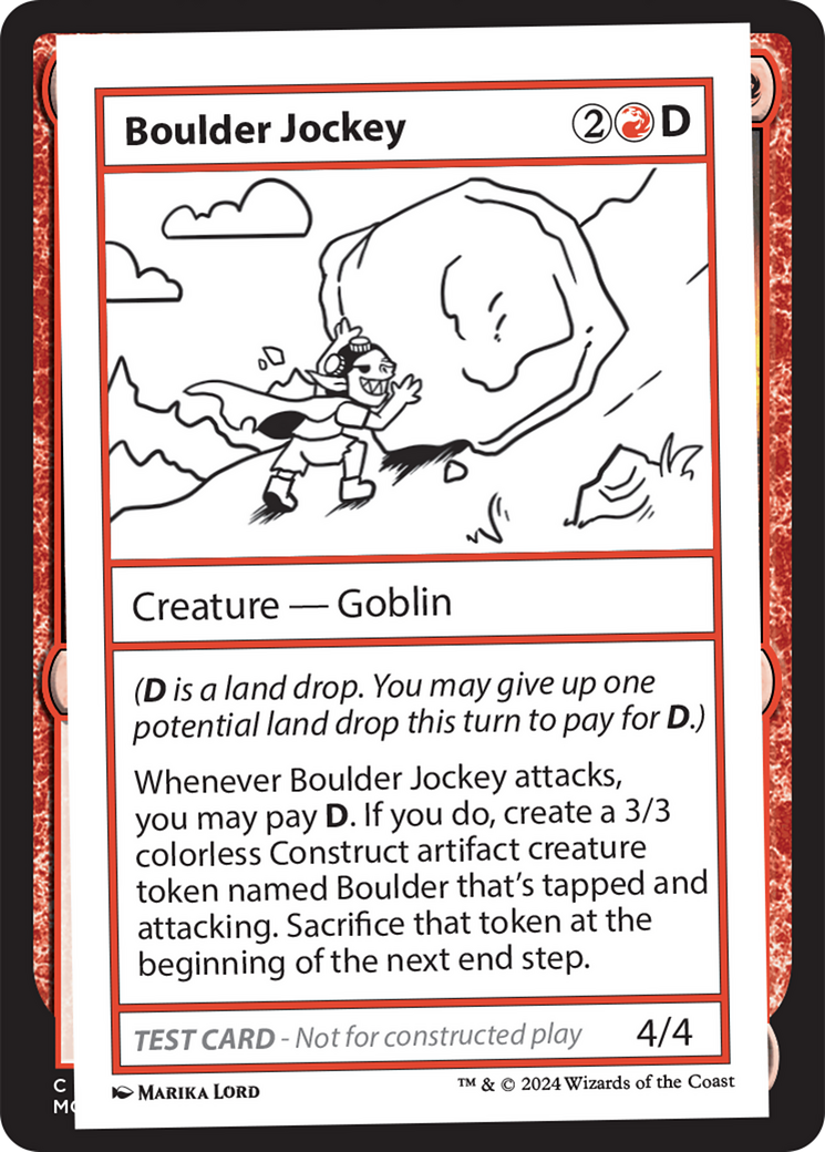 Boulder Jockey [Mystery Booster 2 Playtest Cards] - Magic: The Gathering - Card Brawlers | Quebec | Canada |