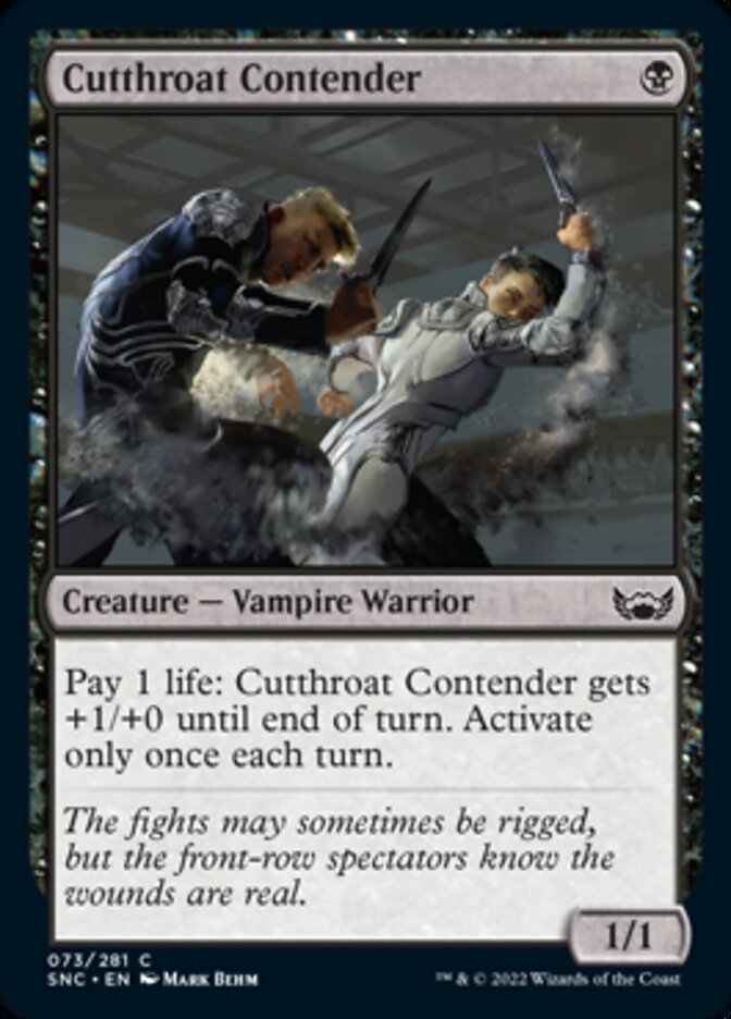 Cutthroat Contender [Streets of New Capenna] - Magic: The Gathering - Card Brawlers | Quebec | Canada |