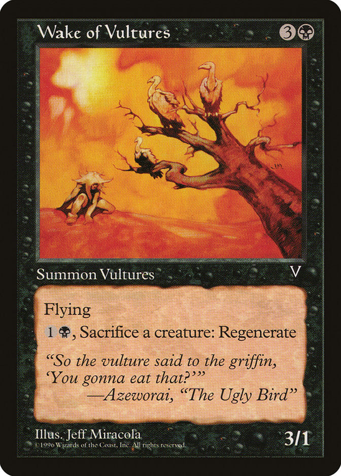 Wake of Vultures [Visions] - Magic: The Gathering - Card Brawlers | Quebec | Canada |