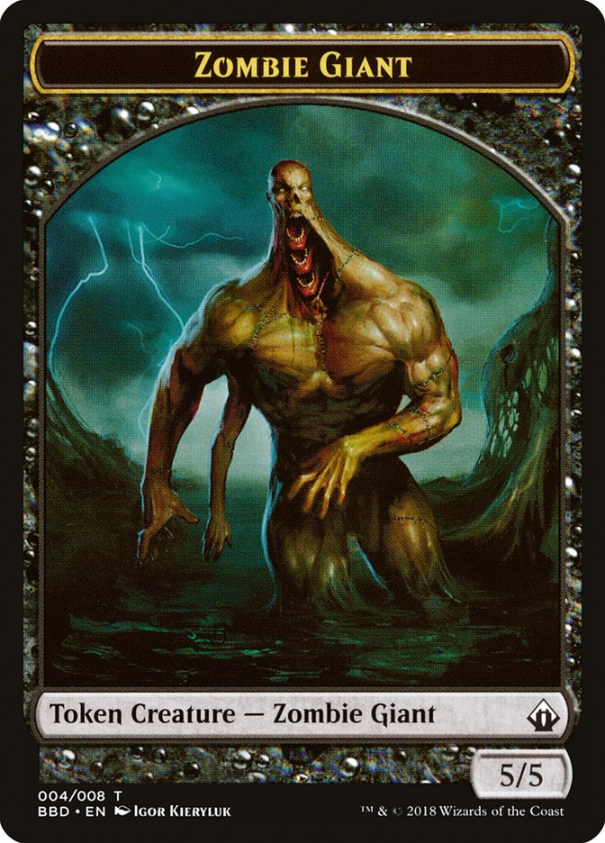 Zombie Giant Token [Battlebond Tokens] - Magic: The Gathering - Card Brawlers | Quebec | Canada |