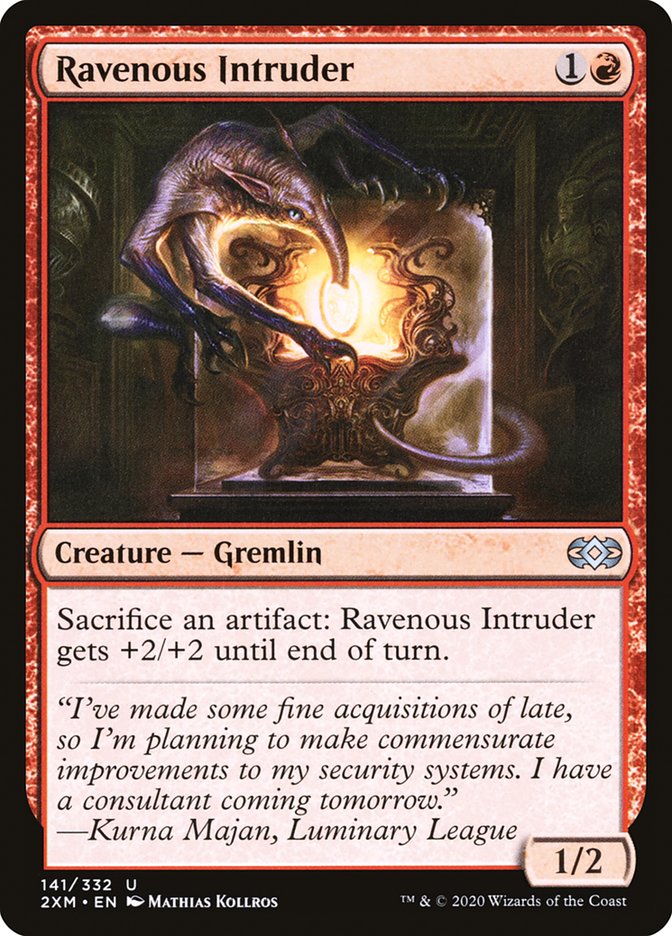 Ravenous Intruder [Double Masters] - Magic: The Gathering - Card Brawlers | Quebec | Canada |