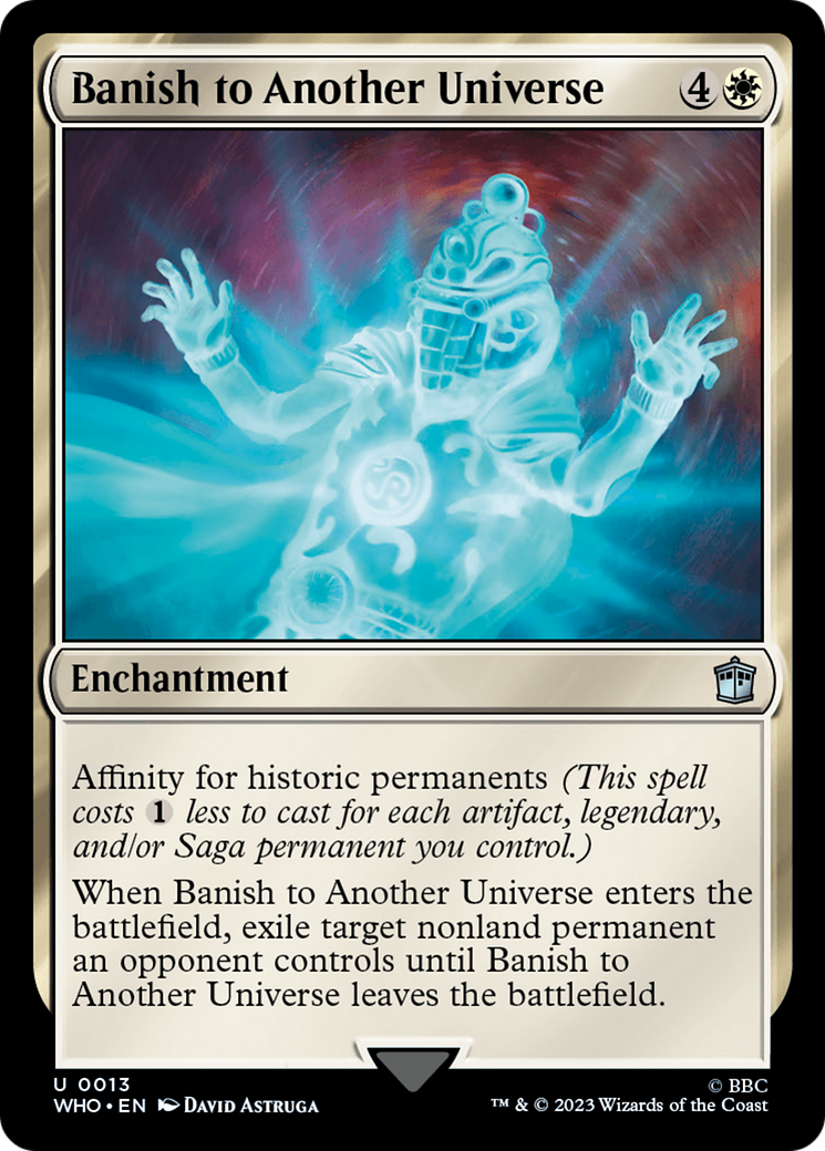 Banish to Another Universe [Doctor Who] - Magic: The Gathering - Card Brawlers | Quebec | Canada |
