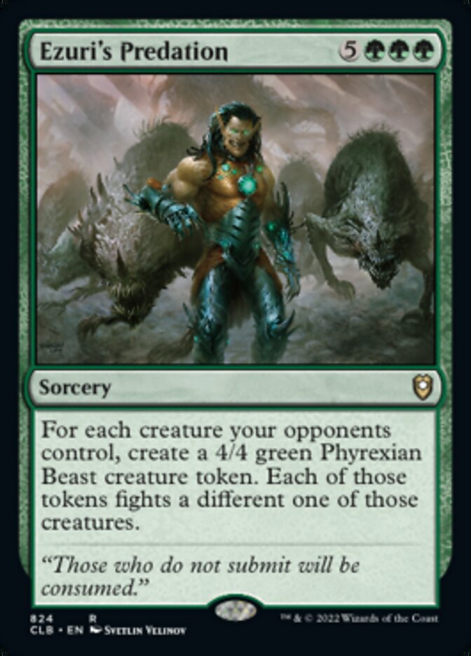 Ezuri's Predation [Commander Legends: Battle for Baldur's Gate] - Magic: The Gathering - Card Brawlers | Quebec | Canada |