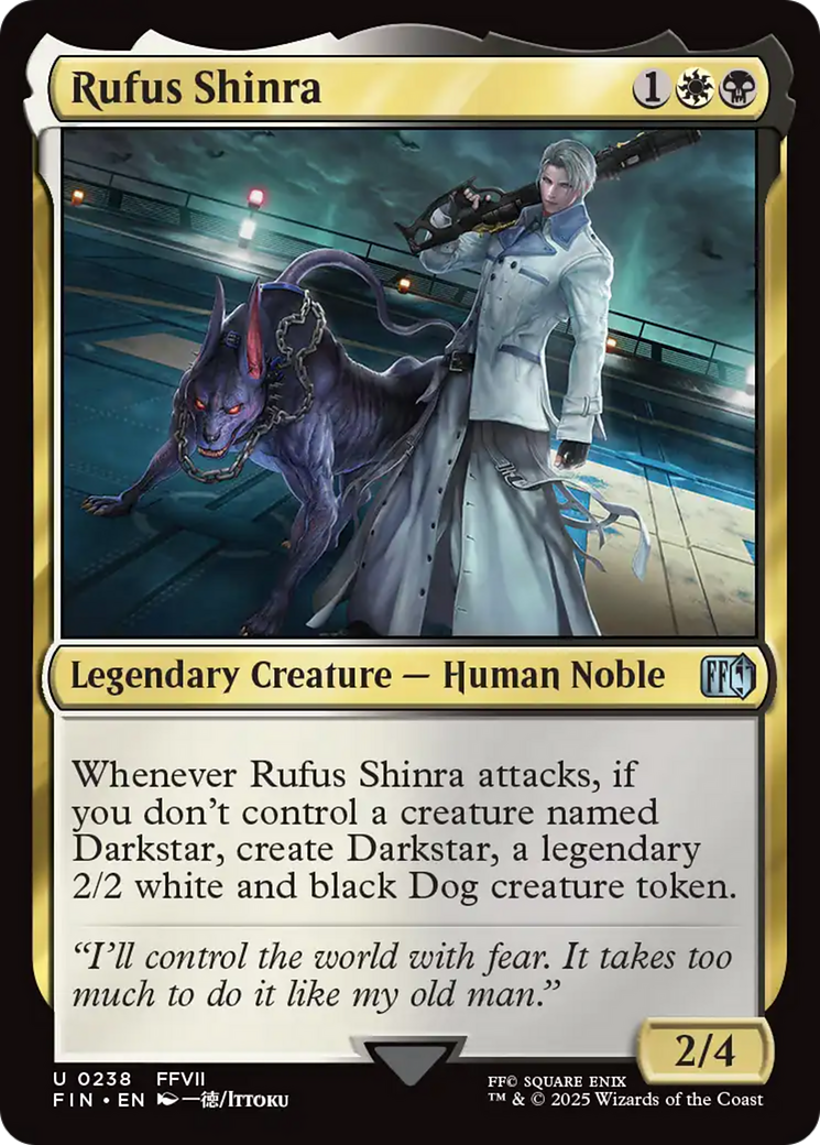 Rufus Shinra [FINAL FANTASY] - Magic: The Gathering - Card Brawlers | Quebec | Canada |