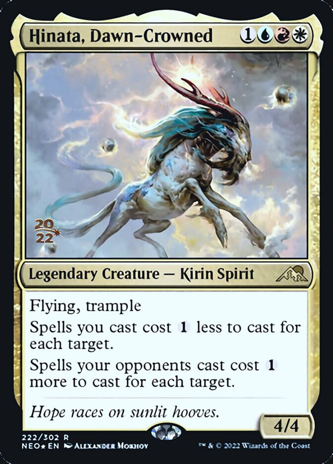 Hinata, Dawn-Crowned [Kamigawa: Neon Dynasty Prerelease Promos] - Magic: The Gathering - Card Brawlers | Quebec | Canada |