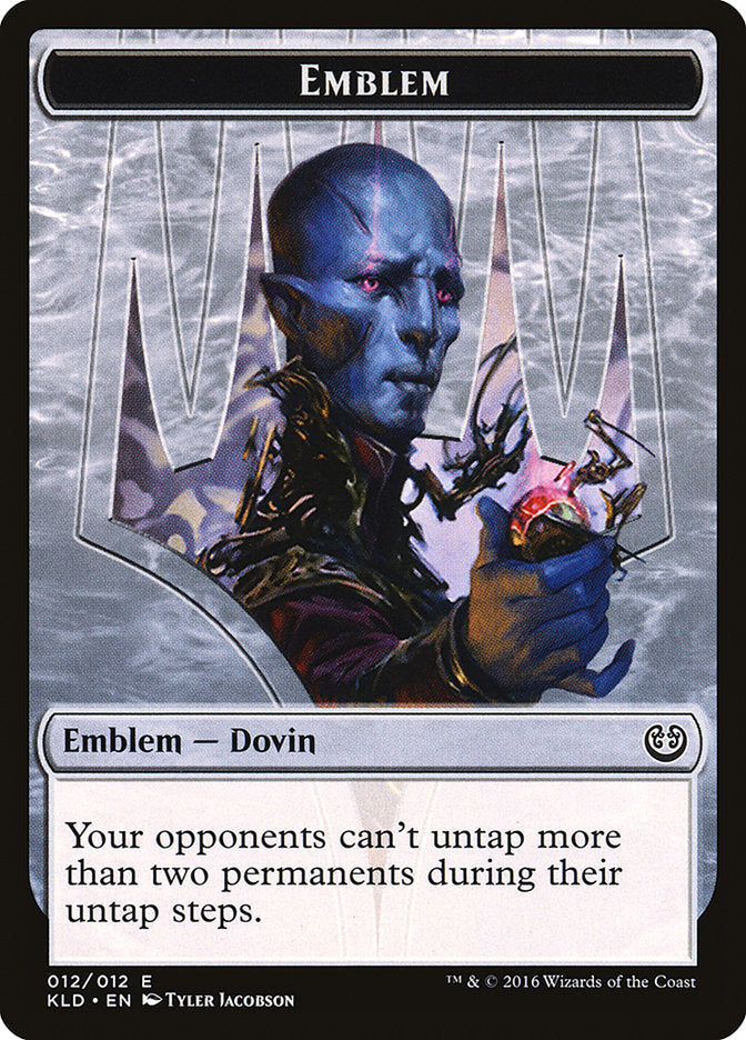 Dovin Baan Emblem [Kaladesh Tokens] - Magic: The Gathering - Card Brawlers | Quebec | Canada |