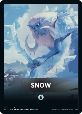 Snow Theme Card [Jumpstart 2022 Front Cards] - Magic: The Gathering - Card Brawlers | Quebec | Canada |