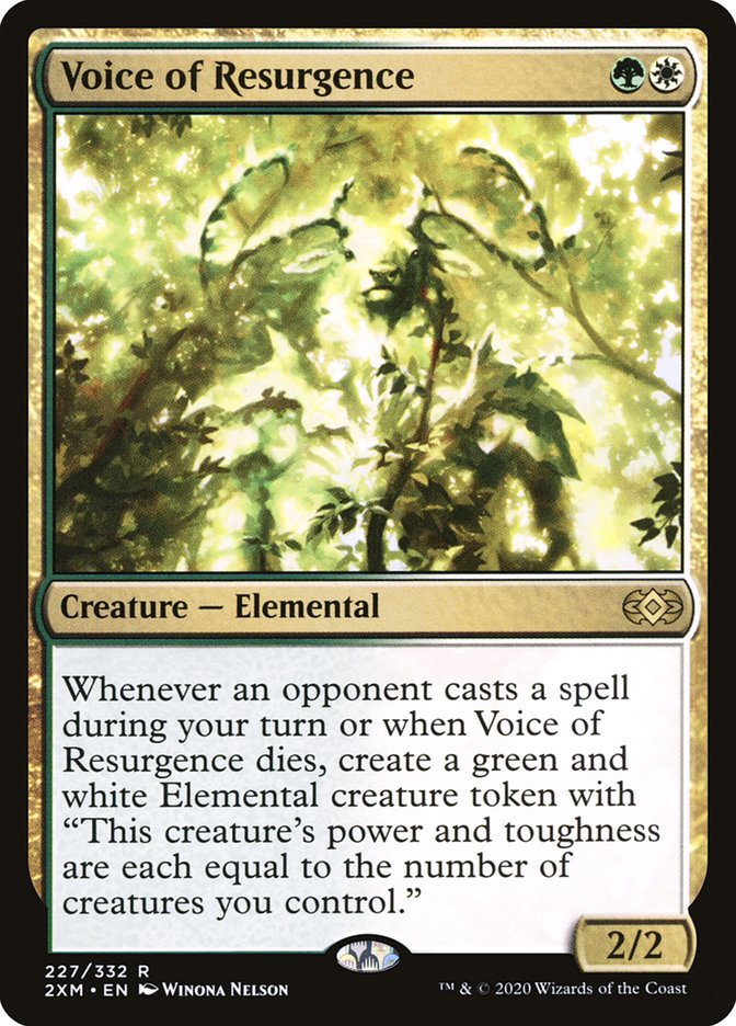 Voice of Resurgence [Double Masters] - Magic: The Gathering - Card Brawlers | Quebec | Canada |