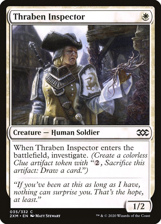 Thraben Inspector [Double Masters] - Magic: The Gathering - Card Brawlers | Quebec | Canada |