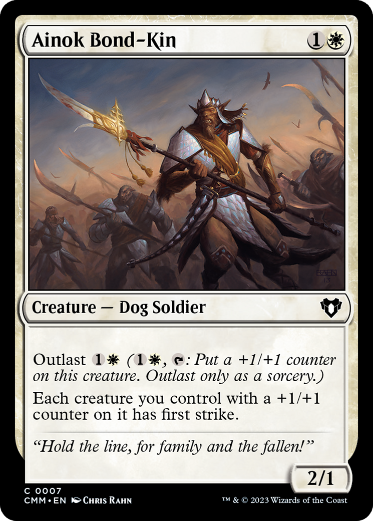 Ainok Bond-Kin [Commander Masters] - Magic: The Gathering - Card Brawlers | Quebec | Canada |
