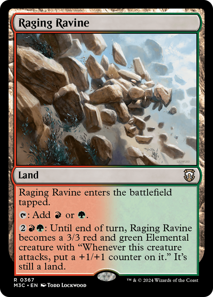 Raging Ravine (Ripple Foil) [Modern Horizons 3 Commander] - Magic: The Gathering - Card Brawlers | Quebec | Canada |