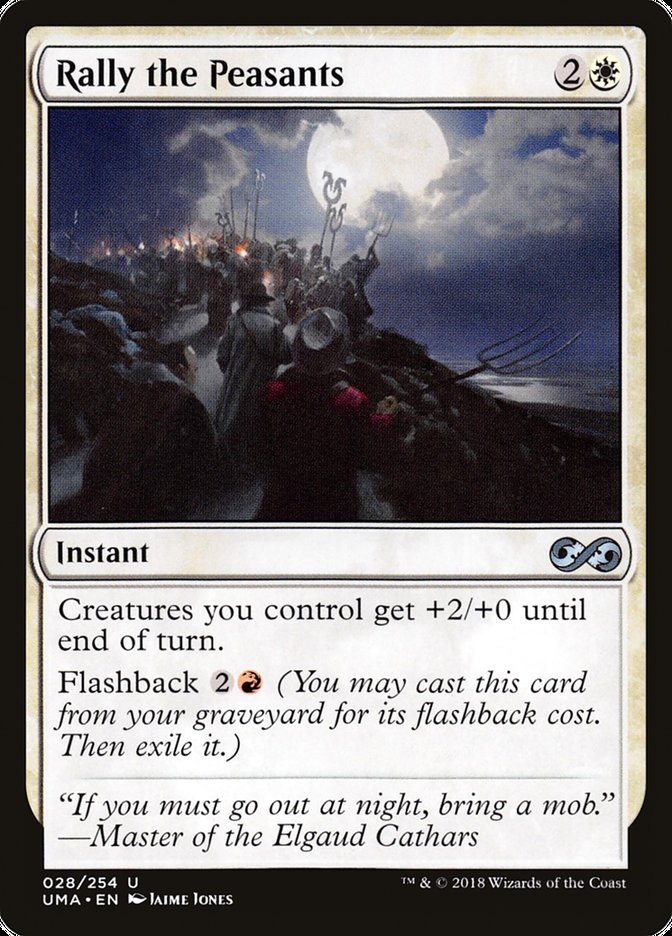 Rally the Peasants [Ultimate Masters] - Magic: The Gathering - Card Brawlers | Quebec | Canada |