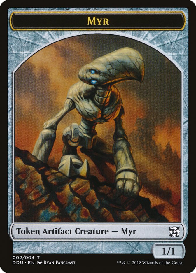 Myr Token [Duel Decks: Elves vs. Inventors Tokens] - Magic: The Gathering - Card Brawlers | Quebec | Canada |