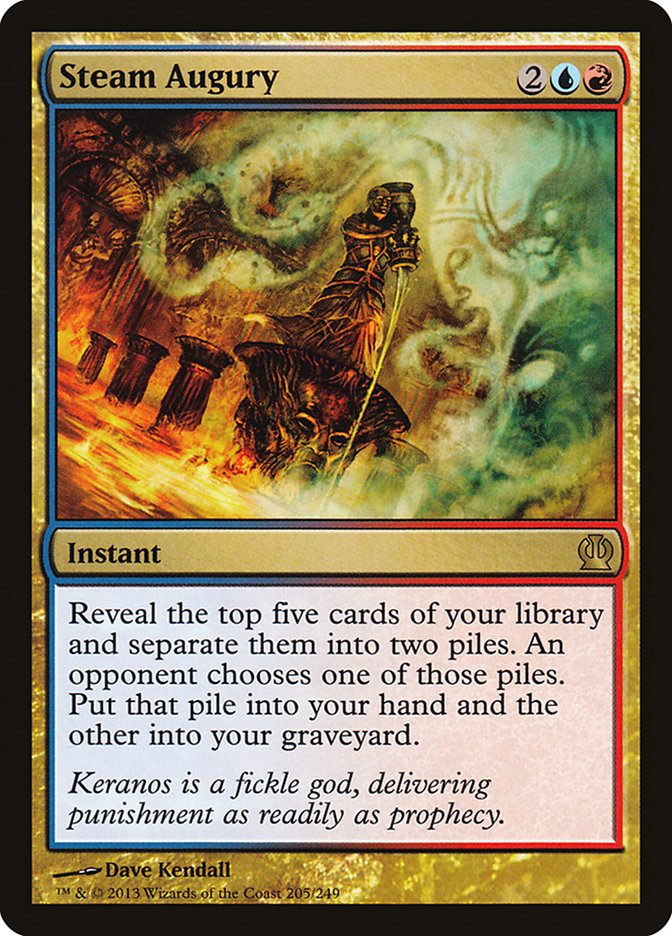 Steam Augury [Theros] - Magic: The Gathering - Card Brawlers | Quebec | Canada |