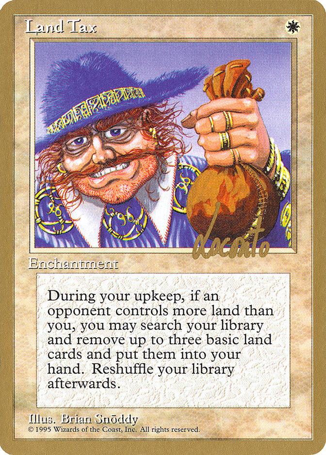 Land Tax (Michael Loconto) [Pro Tour Collector Set] - Magic: The Gathering - Card Brawlers | Quebec | Canada |