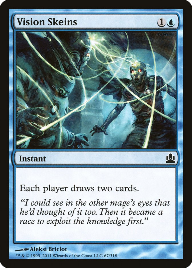 Vision Skeins [Commander 2011] - Magic: The Gathering - Card Brawlers | Quebec | Canada |