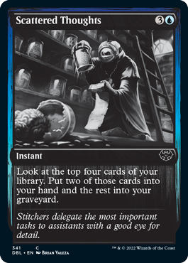 Scattered Thoughts [Innistrad: Double Feature] - Magic: The Gathering - Card Brawlers | Quebec | Canada |