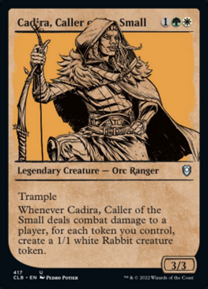 Cadira, Caller of the Small (Showcase) [Commander Legends: Battle for Baldur's Gate] - Magic: The Gathering - Card Brawlers | Quebec | Canada |