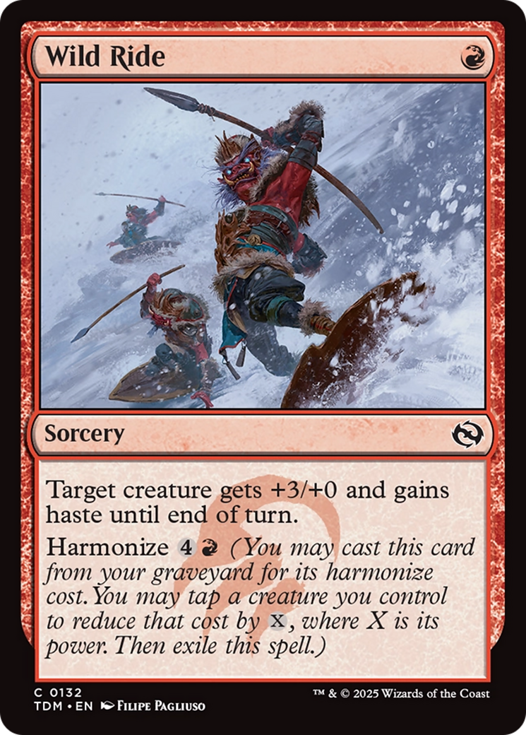 Wild Ride [Tarkir: Dragonstorm] - Magic: The Gathering - Card Brawlers | Quebec | Canada |