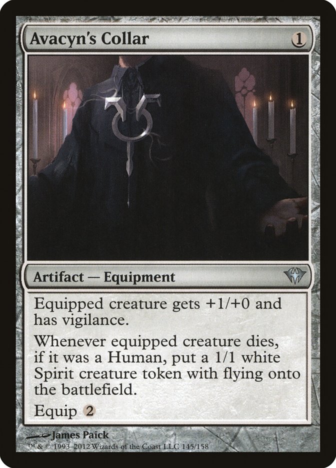 Avacyn's Collar [Dark Ascension] - Magic: The Gathering - Card Brawlers | Quebec | Canada |