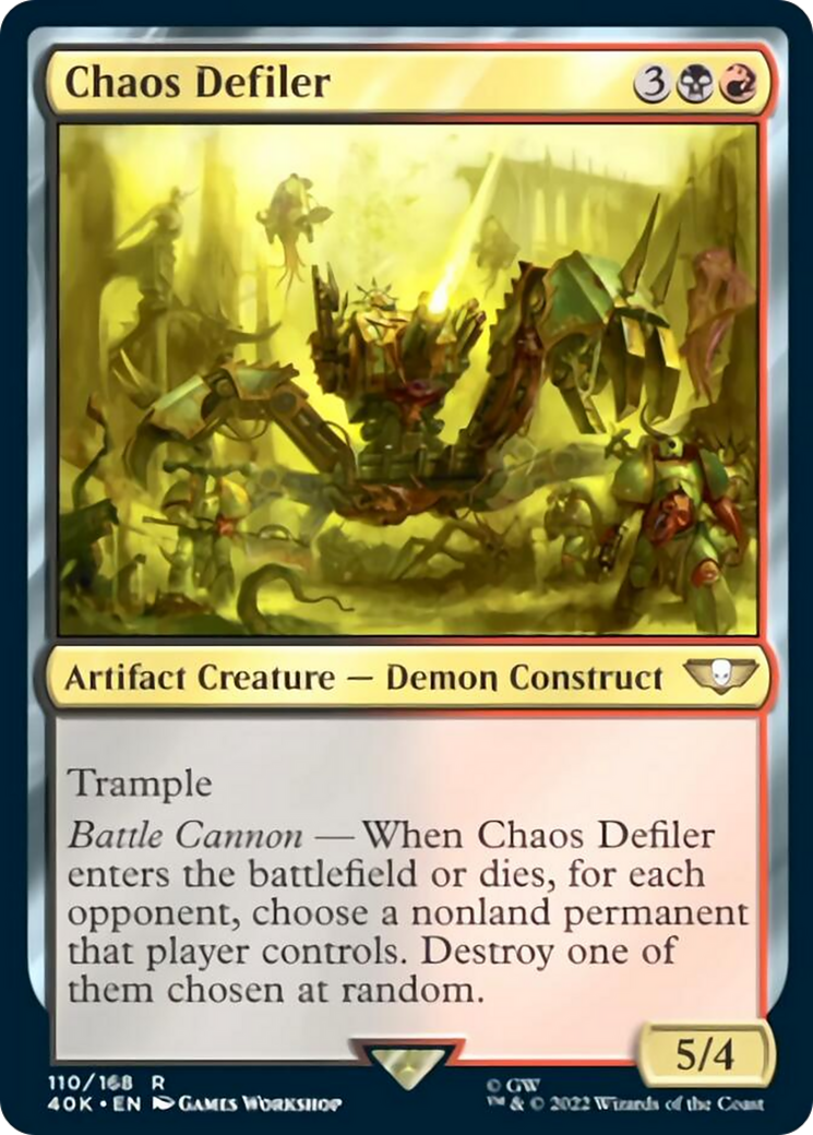 Chaos Defiler [Warhammer 40,000] - Magic: The Gathering - Card Brawlers | Quebec | Canada |
