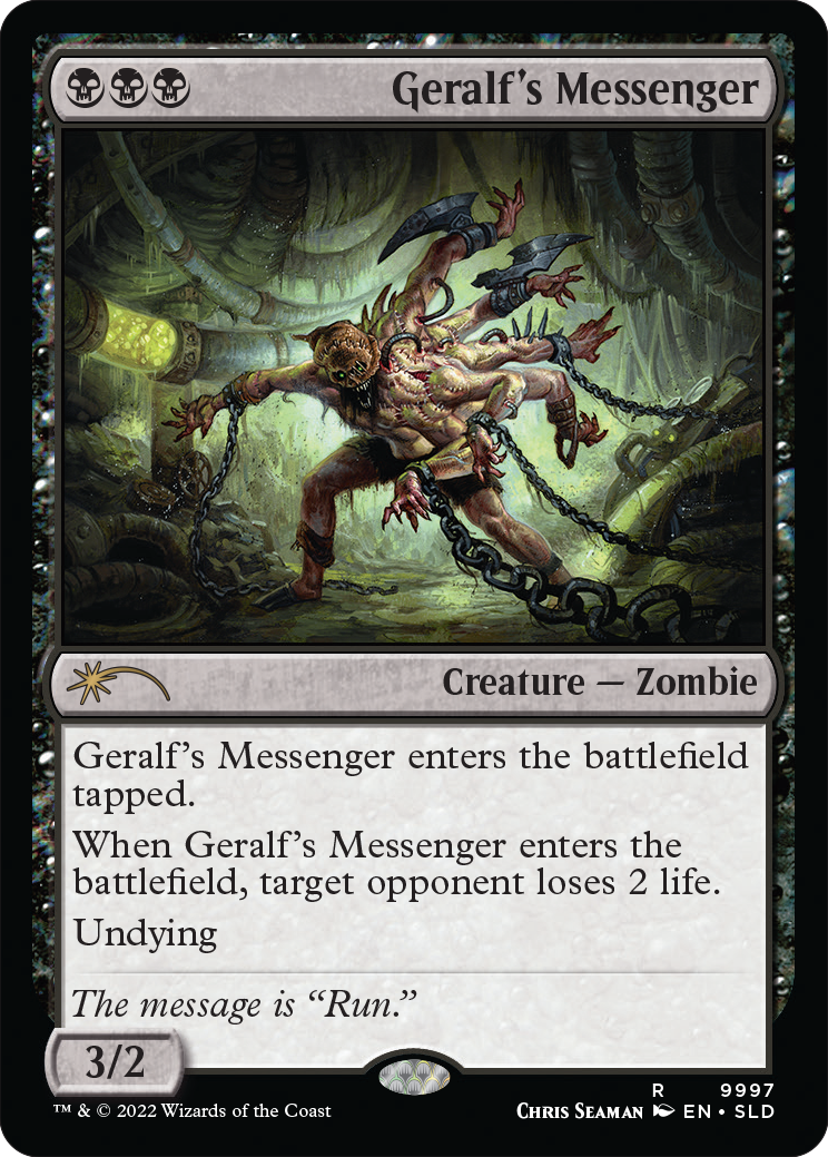 Geralf's Messenger [Secret Lair Drop Series] - Magic: The Gathering - Card Brawlers | Quebec | Canada |