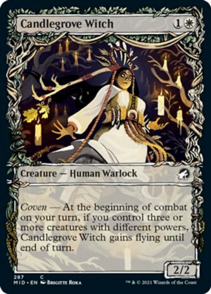 Candlegrove Witch (Showcase Equinox) [Innistrad: Midnight Hunt] - Magic: The Gathering - Card Brawlers | Quebec | Canada |