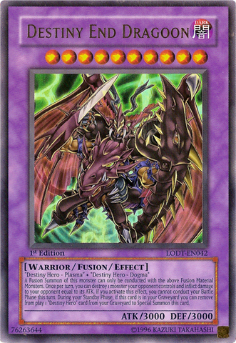 Destiny End Dragoon [LODT-EN042] Ultra Rare - Yu-Gi-Oh! - Card Brawlers | Quebec | Canada |