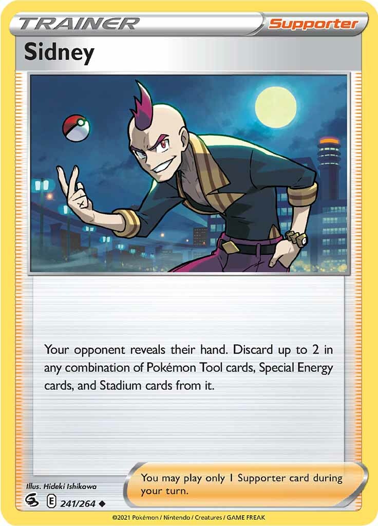 Sidney (241/264) [Sword & Shield: Fusion Strike] - Pokémon - Card Brawlers | Quebec | Canada |