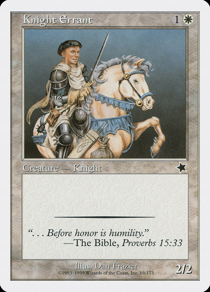 Knight Errant [Starter 1999] - Magic: The Gathering - Card Brawlers | Quebec | Canada |
