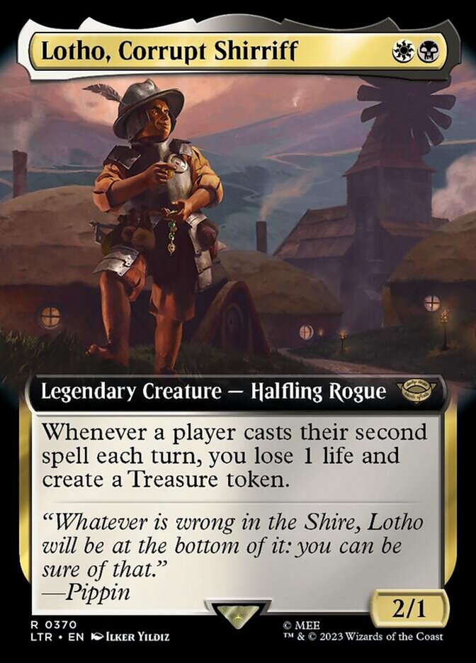 Lotho, Corrupt Shirriff (Extended Art) [The Lord of the Rings: Tales of Middle-Earth] - Magic: The Gathering - Card Brawlers | Quebec | Canada |