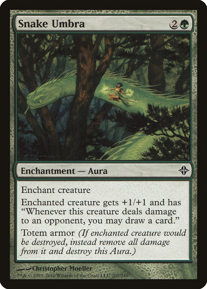 Snake Umbra [Rise of the Eldrazi] - Magic: The Gathering - Card Brawlers | Quebec | Canada |