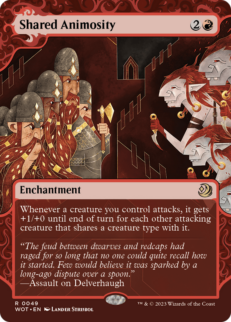 Shared Animosity [Wilds of Eldraine: Enchanting Tales] - Magic: The Gathering - Card Brawlers | Quebec | Canada |