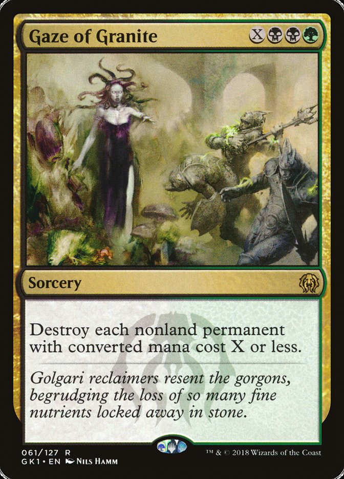 Gaze of Granite [Guilds of Ravnica Guild Kit] - Magic: The Gathering - Card Brawlers | Quebec | Canada |