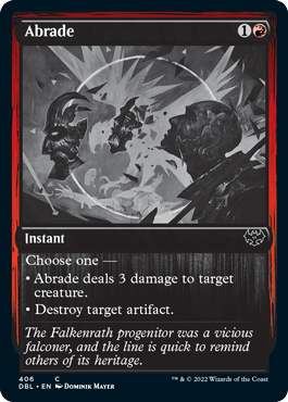 Abrade [Innistrad: Double Feature] - Card Brawlers