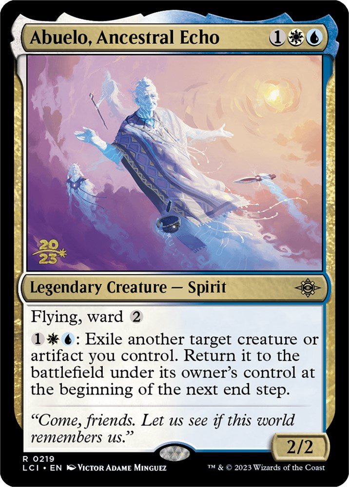 Abuelo, Ancestral Echo [The Lost Caverns of Ixalan Prerelease Cards] - Card Brawlers