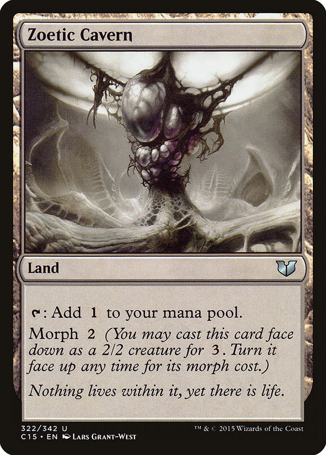 Zoetic Cavern [Commander 2015] - Magic: The Gathering - Card Brawlers | Quebec | Canada |